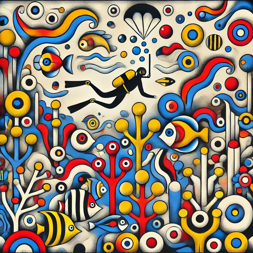 Subacquea e Arte: L’Influenza dell’Ambiente Marino Sulla Pittura e l’Espressione Artistica