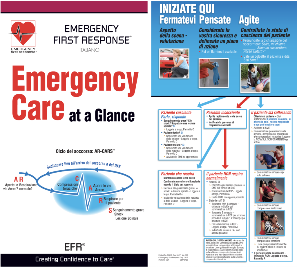 Albero decisonale emergenza efr